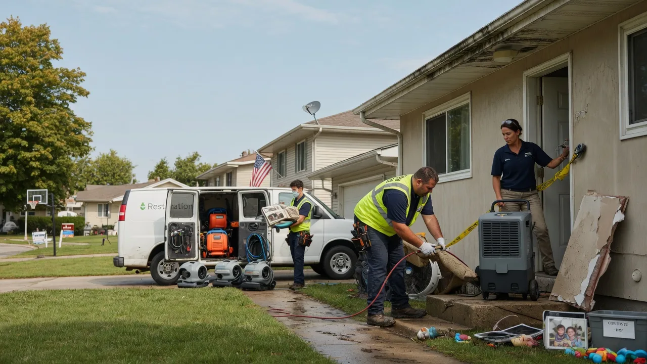 Water Damage Restoration in Varina, IA near me